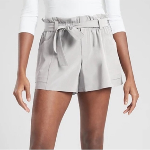 Athleta Beige Skyline Short II high waisted size 24 - Picture 11 of 13